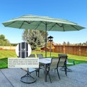 Ainfox 15-Foot Patio Umbrella for $64 + free shipping