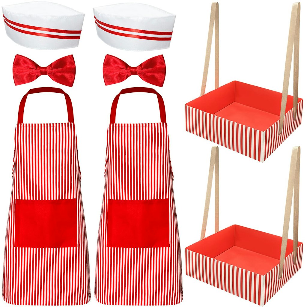 Pextian Hot Dog Vendor Duo Halloween Costume: $20