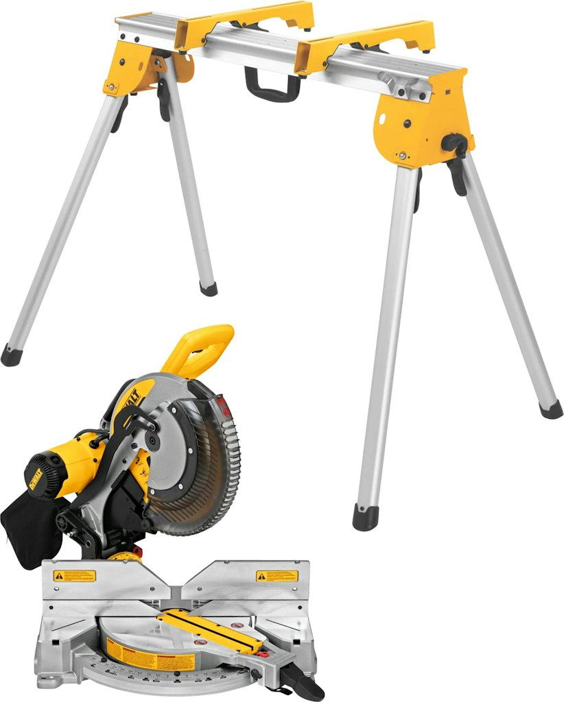 DeWalt 12" 15A Double-Bevel Sliding Compound Miter Saw w/ Heavy-Duty Work Stand: $399
