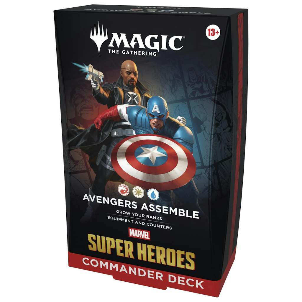 Magic: The Gathering Marvel Super Heroes Commander Deck: $54