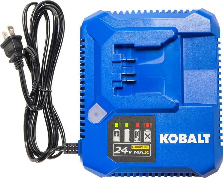 Kobalt 24V Lithium-ion Battery Charger: $9.99