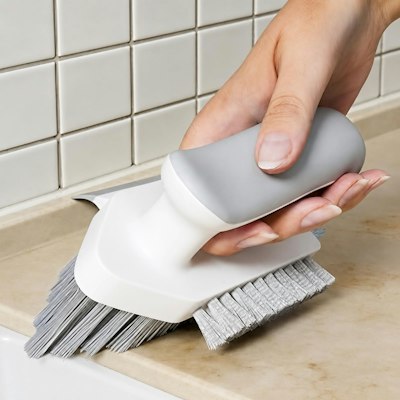 4-in-1 Grout & Corner Scrubber Brush for $3 + free shipping w/ $25