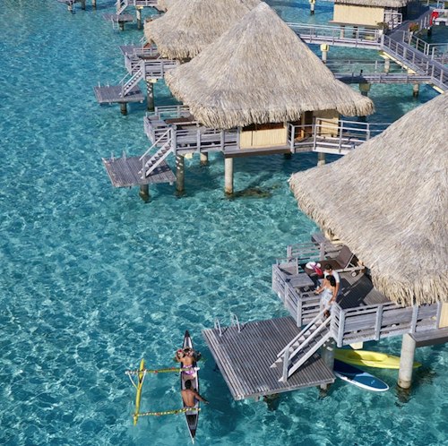 6-Night Bora Bora Overwater Bungalow Vacation with Flights for From $9,990 for 2