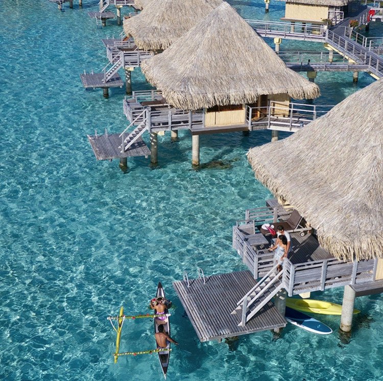 6-Night Bora Bora Overwater Bungalow Vacation with Flights: From $9,990 for 2