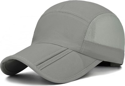 Men's Foldable Quick-Dry Baseball Cap for $3.40 + free shipping w/ $25
