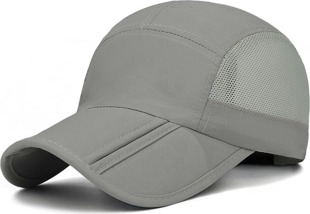 Men's Foldable Quick-Dry Baseball Cap: $3.40