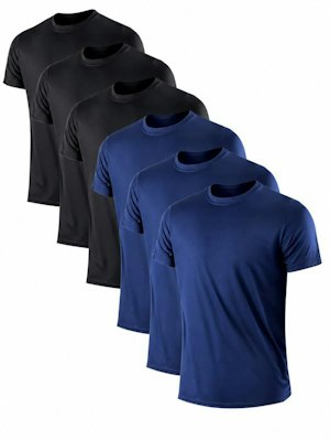 Men's Dry Fit T-Shirt 6-Pack for $17 + free shipping w/ $25