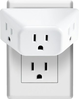 3-Outlet Extender for $3 + free shipping w/ $25