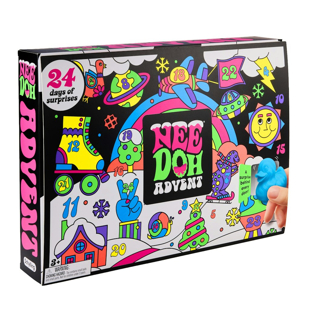 Schylling NeeDoh Squishmas Advent Calendar: $30 by invite