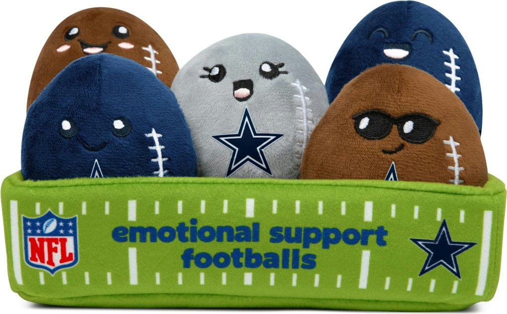Emotional Support Plush Footballs: Preorder for $17