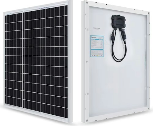 Renogy 50W 12V Monocrystalline Solar Panel for $20 + free shipping