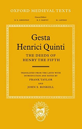 Gesta Henrici Quinti: The Deeds of Henry the Fifth: $202.90