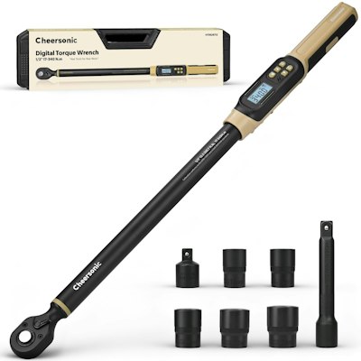 Cheersonic 1/2" Drive Digital Torque Wrench Set for $86 + free shipping