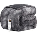 Hansleep Electric Heated 50" x 60" Throw Blanket for $35 + free shipping w/ Prime