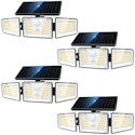 Kooper Solar Motion Sensor Flood Light 4-Pack for $37 + free shipping