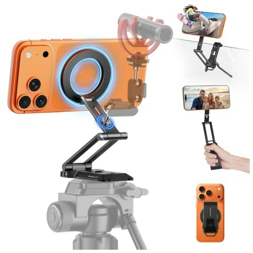 Omoton Compact Magnetic Phone Tripod: $12.49