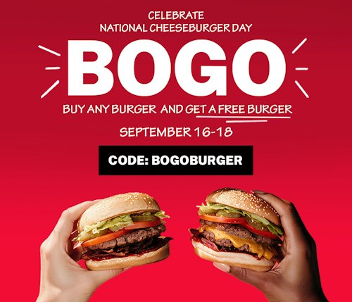 Five Guys National Cheeseburger Day Deal: Buy One, Get One Free + shipping varies