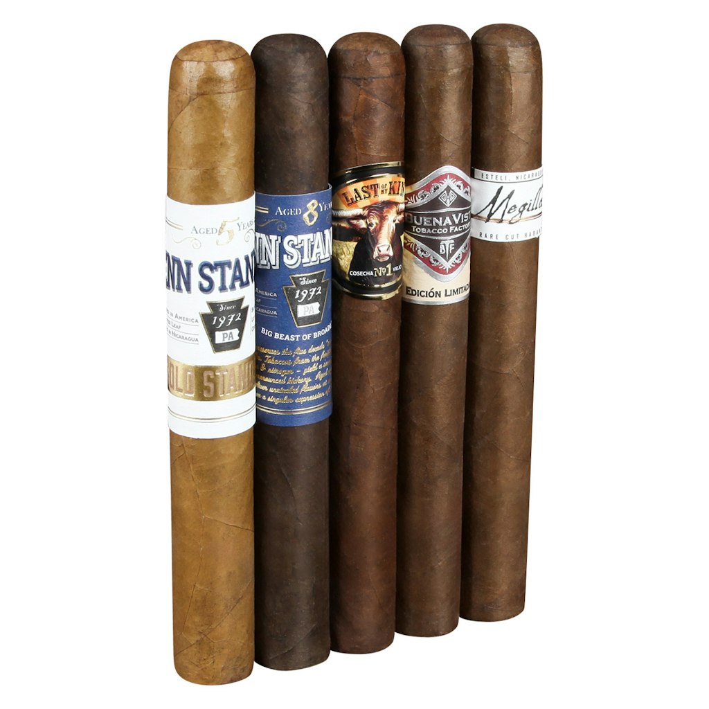 Prime Time Nicaraguan Boutique Corona Vol. II 5-Cigar Sampler: $17.50