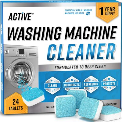 Active Washing Machine Cleaner Descaler 24-Pack for $16 via Sub & Save + free shipping