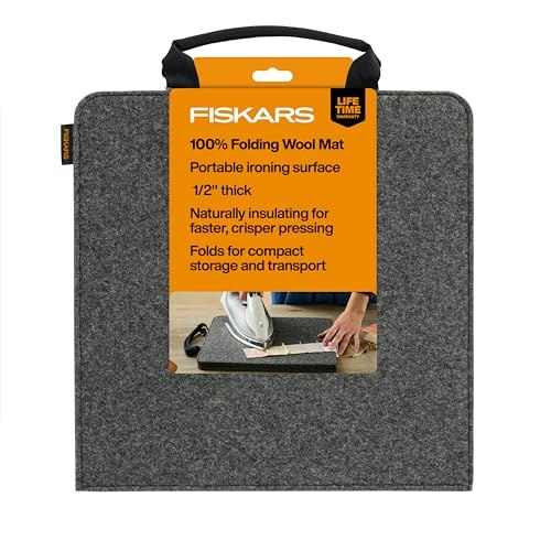 Fiskars 14" x 28" Folding Wool Pressing Mat: $65.79 Fiskars 14" x 28" Folding Wool Pressing Mat: $65.79