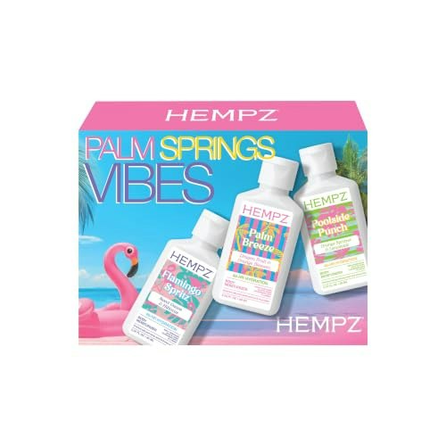 Hempz Palm Springs Vibes Moisturizer 2.25-oz. 3-Pack: $14.15