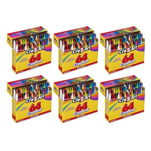 Cra-Z-Art 64-Count Crayons 6-Pack: $22.07 Cra-Z-Art 64-Count Crayons 6-Pack: $22.07
