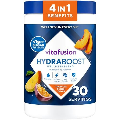 Vitafusion Hydraboost Electrolyte Drink Mix 30-Servings: $6.86