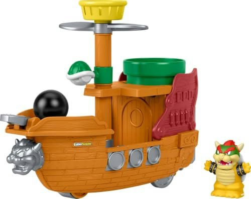 Fisher-Price Little People Mario Bowser's Airship Toy: $16.19 Fisher-Price Little People Mario Bowser's Airship Toy: $16.19