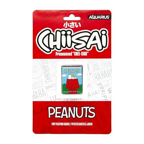 Aquarius Peanuts Micro Playing Cards: $11.99 Aquarius Peanuts Micro Playing Cards: $11.99