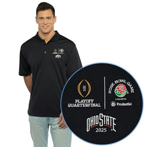 Vantage Apparel Ohio State Buckeyes Rose Bowl 2024-2025 Polo: $15
