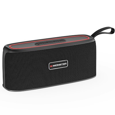 Monster Shock Portable Bluetooth Speaker for $30 + free shipping w/ Prime
