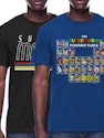 Super Mario Bros. Men's Graphic Tee 2-Pack for $9 + free shipping w/ $35