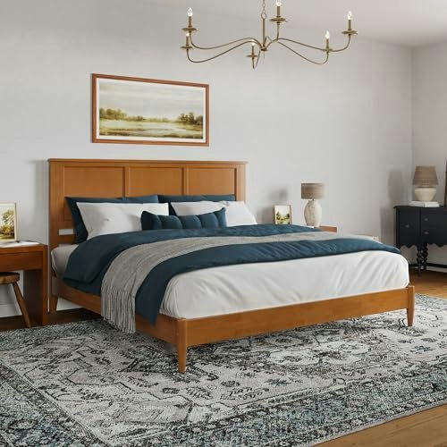 AFI Charlotte King Low Profile Platform Bed: $444.60