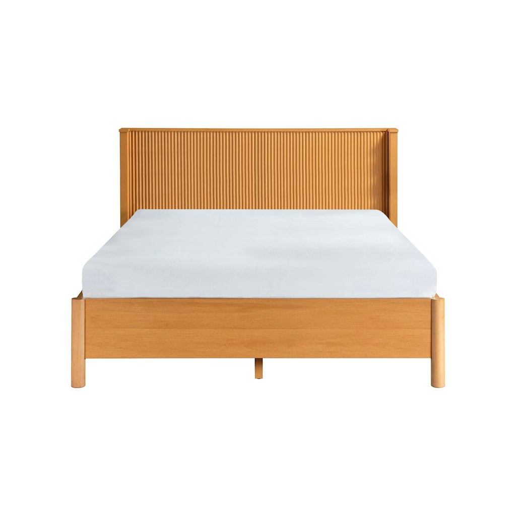 Beautiful Wrap Me Up Fluted Queen Bed: $137