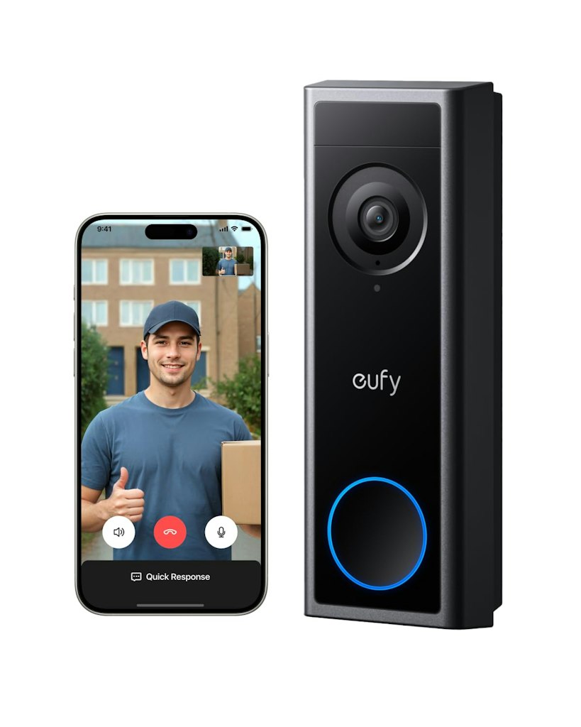 eufy Security C30 2K Video Doorbell: $60