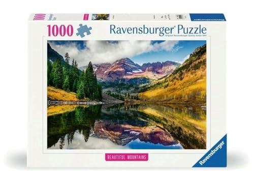 Ravensburger Beautiful Mountains Aspen 1,000-Piece Jigsaw Puzzle: $22.17 Ravensburger Beautiful Mountains Aspen 1,000-Piece Jigsaw Puzzle: $22.17