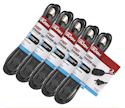 Hyper Tough 6-Foot Indoor Extension Cord 5-Pack for $9 + free shipping w/ $35