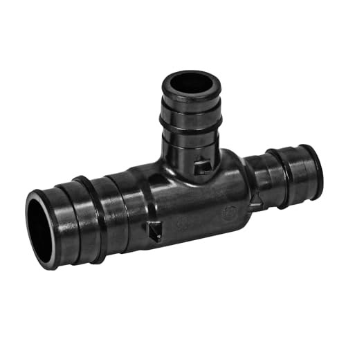 Poly Pex-A Expansion Tee Fitting 1" x 3/4" x 3/4": $10.99 Poly Pex-A Expansion Tee Fitting 1" x 3/4" x 3/4": $10.99