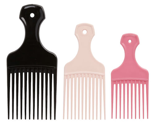 Conair Lift & Define Detangling Hair Pick Combs 3-Pack for $1 + free shipping w/ $35