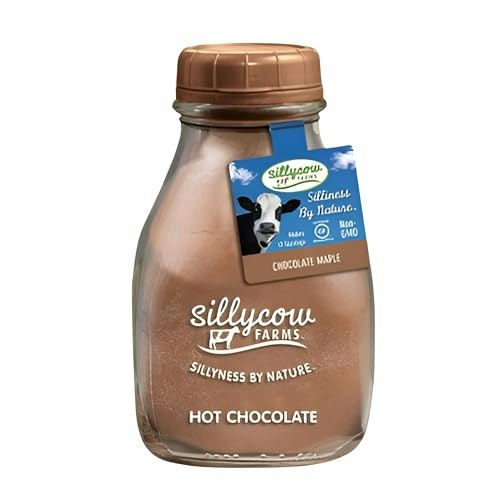Sillycow Farms Maple Hot Chocolate Mix 16.9-oz. Glass Bottle: $8.98