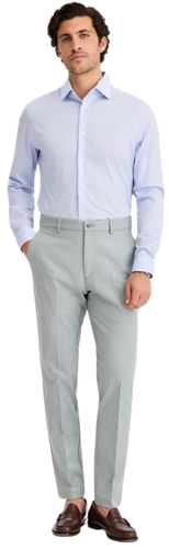 Michael Kors Men's Classic-Fit Cotton-Blend Dress Pants for $20 + free shipping w/ $39