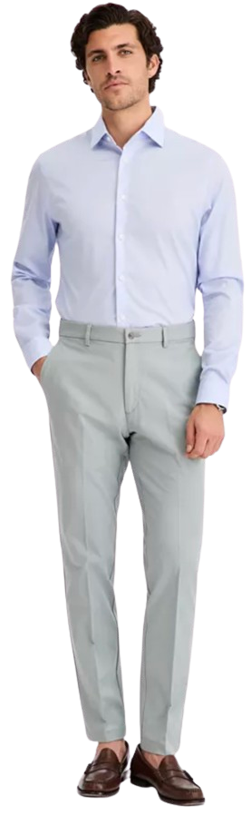 Michael Kors Men's Classic-Fit Cotton-Blend Dress Pants: $20