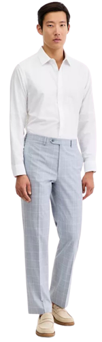 Michael Kors Men's Classic-Fit Sharkskin Dress Pants for $20 + free shipping w/ $39