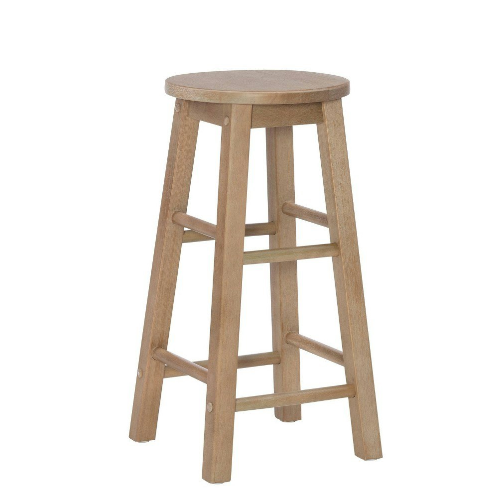 Linon 24-Inch Killian Backless Counter Stool: $43.99 Linon 24-Inch Killian Backless Counter Stool: $43.99