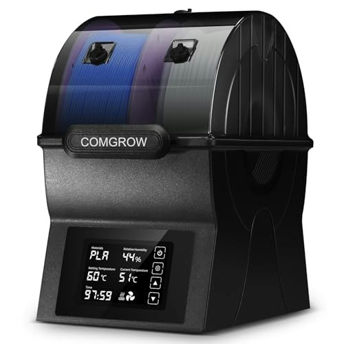 Comgrow 2-Spool 3D Printer Filament Dryer Box: $58.65 Comgrow 2-Spool 3D Printer Filament Dryer Box: $58.65