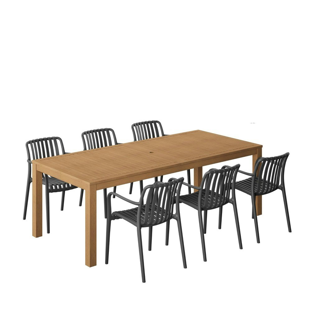 Amazonia Beijo 7-Piece Outdoor Patio Dining Set: $1,129.99 Amazonia Beijo 7-Piece Outdoor Patio Dining Set: $1,129.99