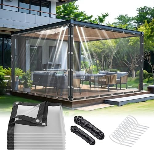 HZMGPCM 4x8-Foot 14-Mil Clear Vinyl Tarp: $29.21 HZMGPCM 4x8-Foot 14-Mil Clear Vinyl Tarp: $29.21