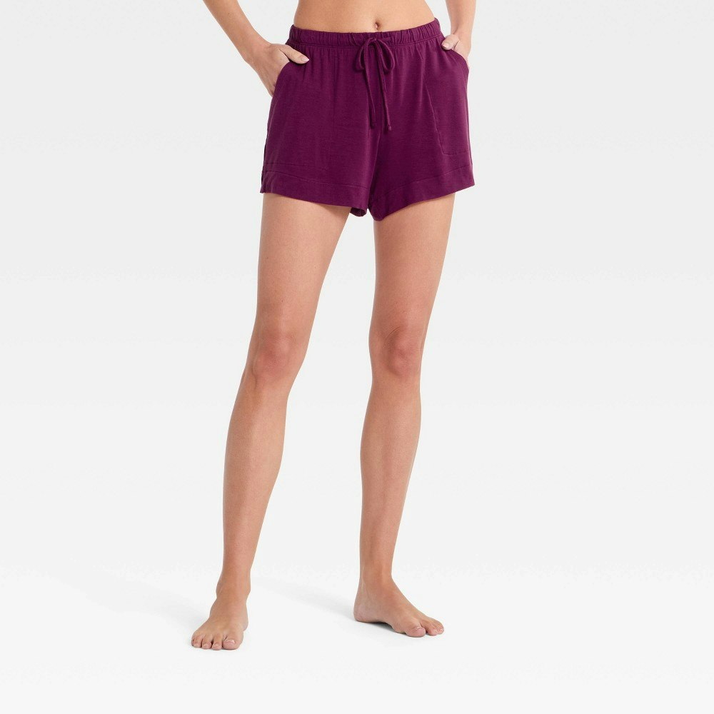 Auden Women's Cloud Knit Modal Pajama Shorts: $15