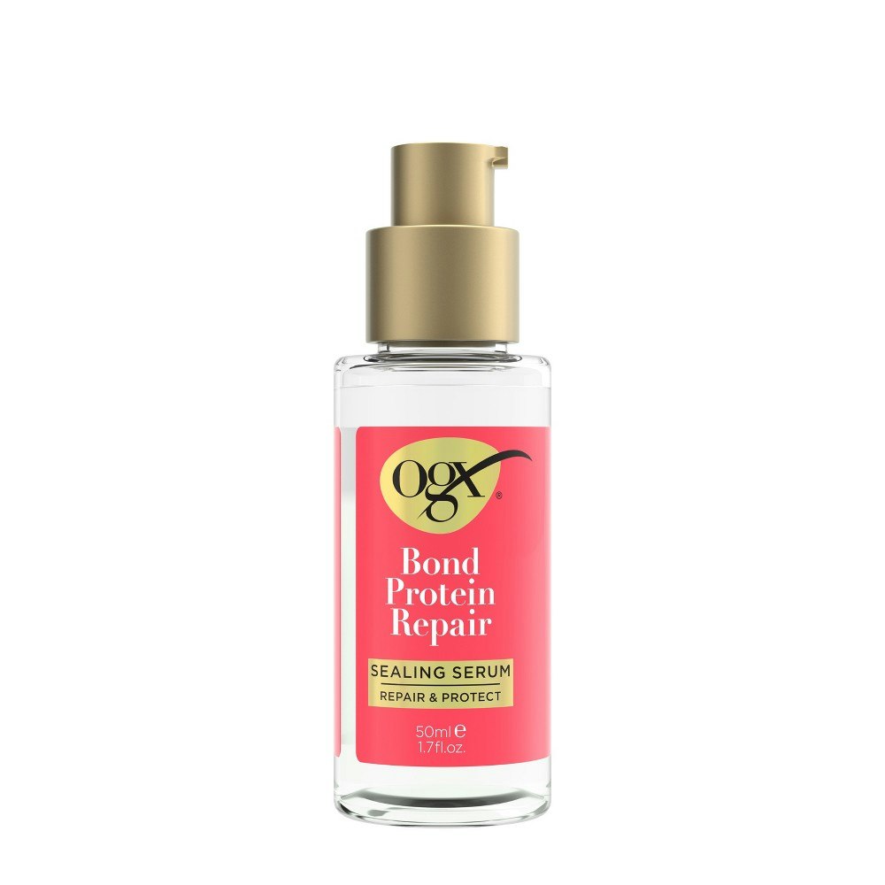 OGX Repair & Protect Bond Protein Hair Serum 1.7-fl. oz.: $10.49 OGX Repair & Protect Bond Protein Hair Serum 1.7-fl. oz.: $10.49