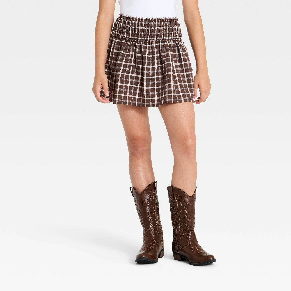 Art Class Girls' Smocked Plaid Skort: $18 Art Class Girls' Smocked Plaid Skort: $18